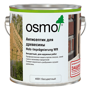 Антисептик для древесины OSMO Holz-Imprägnierung WR 4001 Бесцветный 0,75 л
